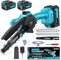 Mini Chainsaw 8 in Cordless - Lightweight One-Handed Power