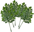 48Pcs Italian Ruscus Greenery Stems Artificial Silk Leaves - Wedding