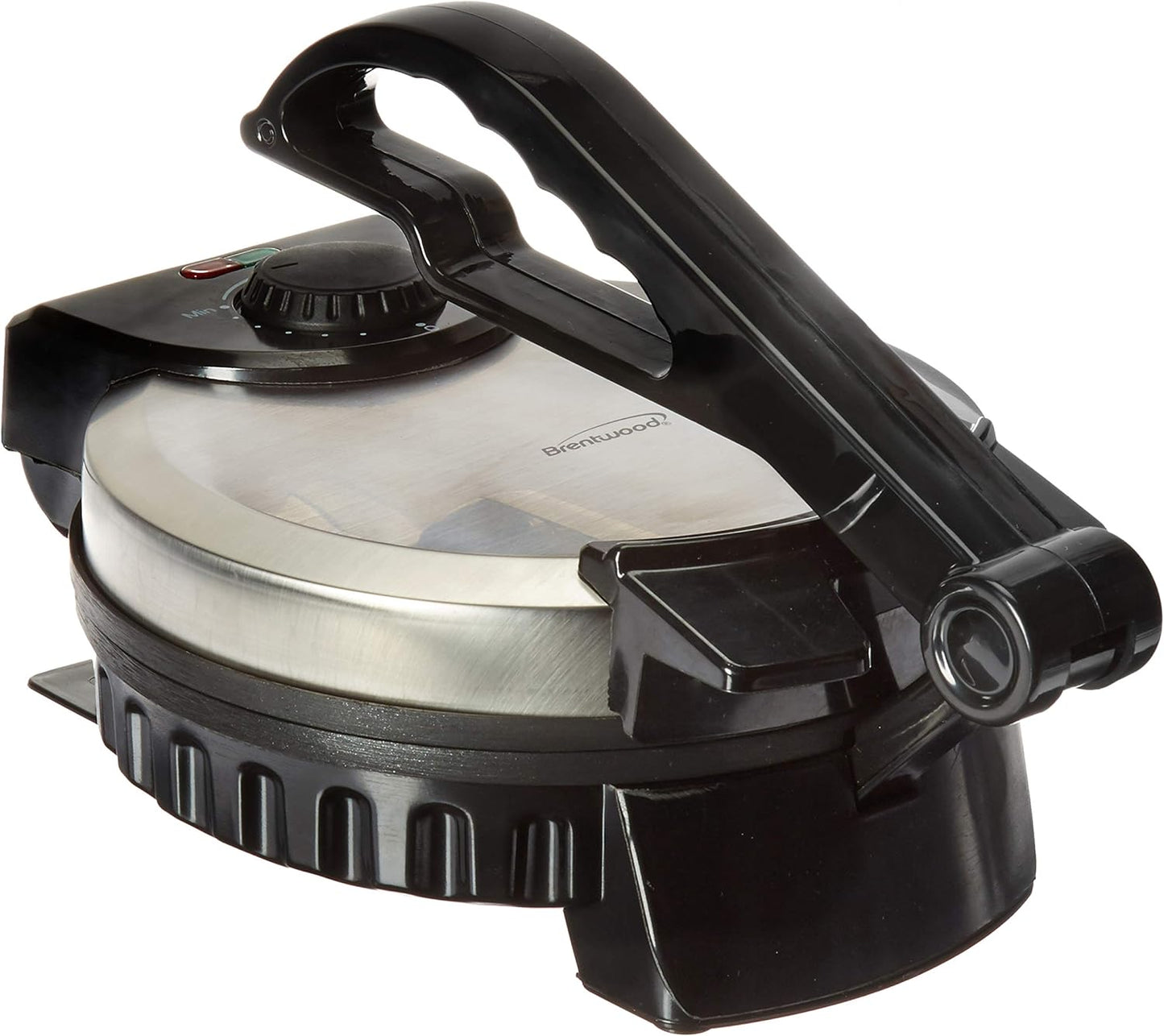 Brentwood 8-Inch Electric Tortilla Maker - Non-Stick Stainless Steel