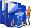 King Size Moving Mattress Bags with 8 Handles for Easy Storage