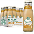 Starbucks Oatmilk Frappuccino Caramel Waffle Cookie 12-Pack