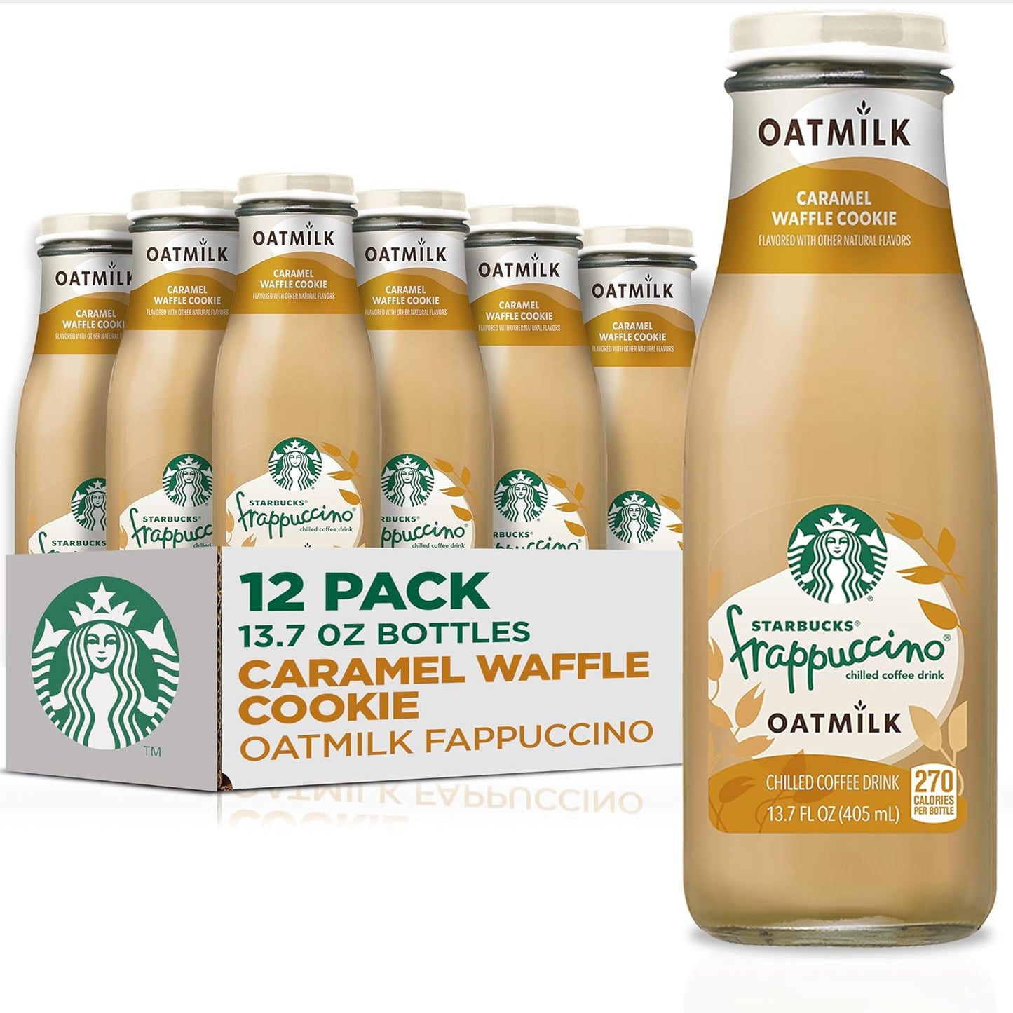 Starbucks Oatmilk Frappuccino Iced Coffee Drink 12 Pack