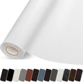 Leather Repair Patch White 17x158 in Self Adhesive Tape - Large