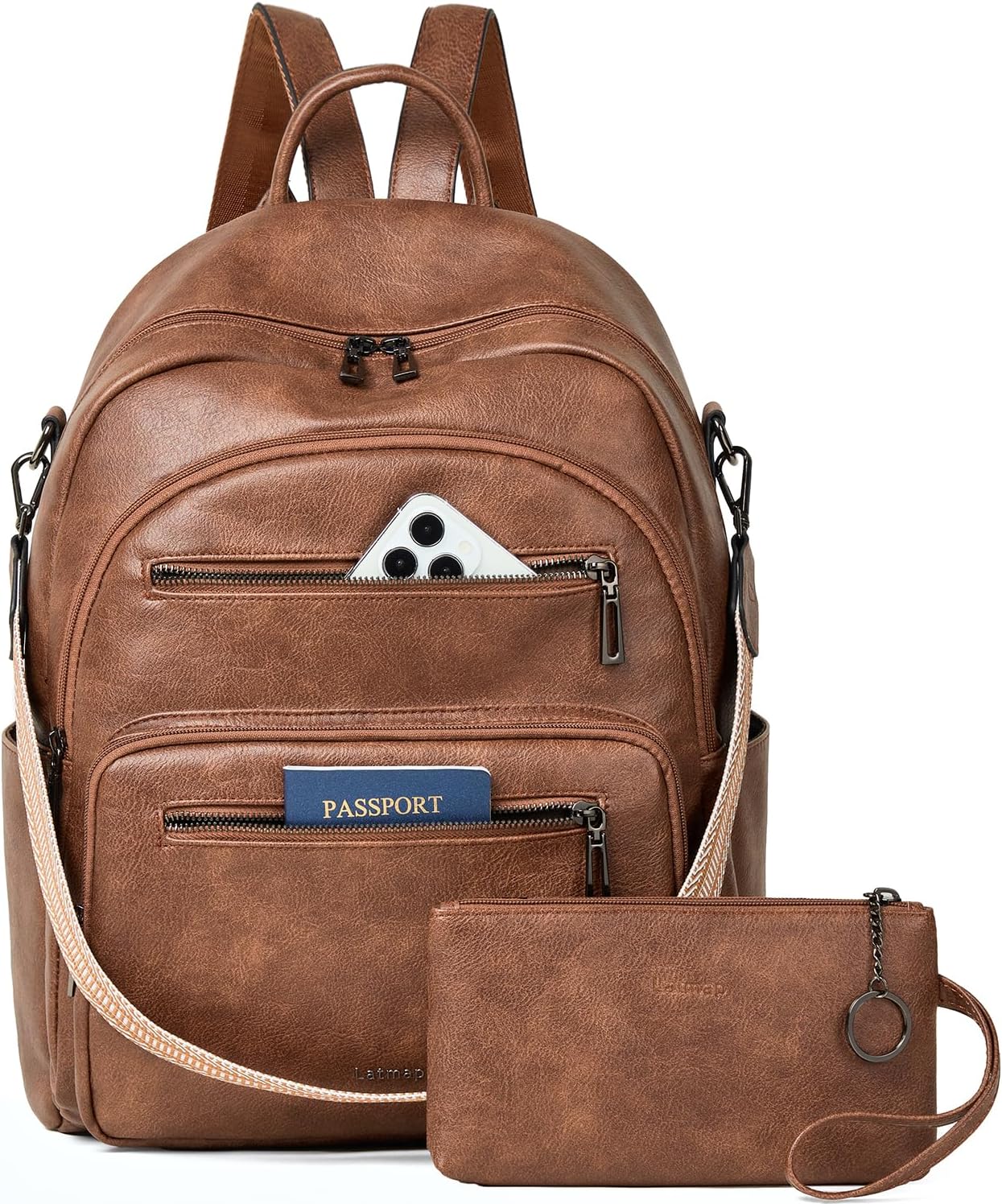 Backpack Purse for Women - Stylish Leather Travel Daypack