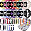 16 Pack Band Compatible with Apple Watch 40mm - Organized Color