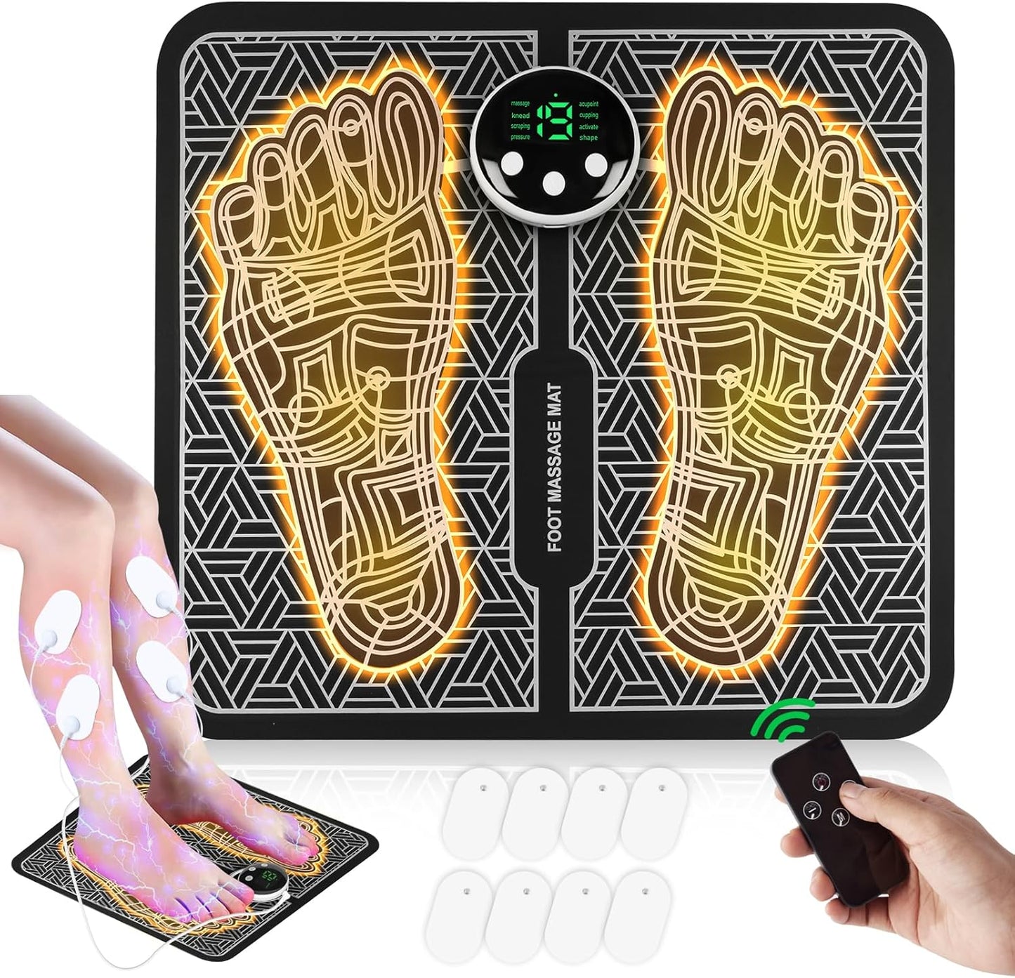 TENS & PMS Foot Massage Device for Muscle Relaxation and Relief
