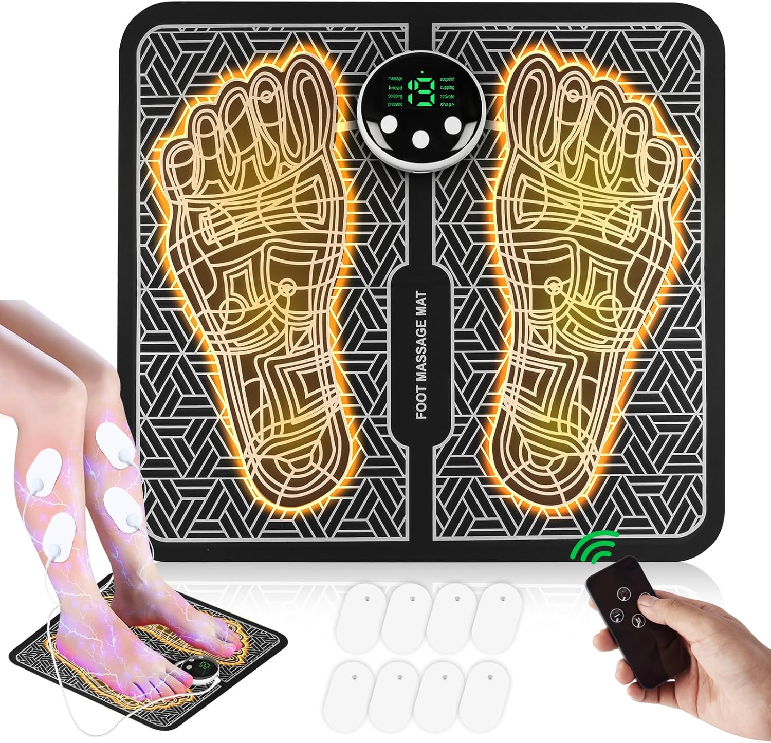 TENS & PMS Foot Massage Device for Muscle Relaxation and Relief
