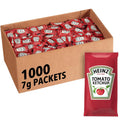 Heinz Ketchup Single Serve Packet (0.25 oz, Pack of 1000) - Convenient