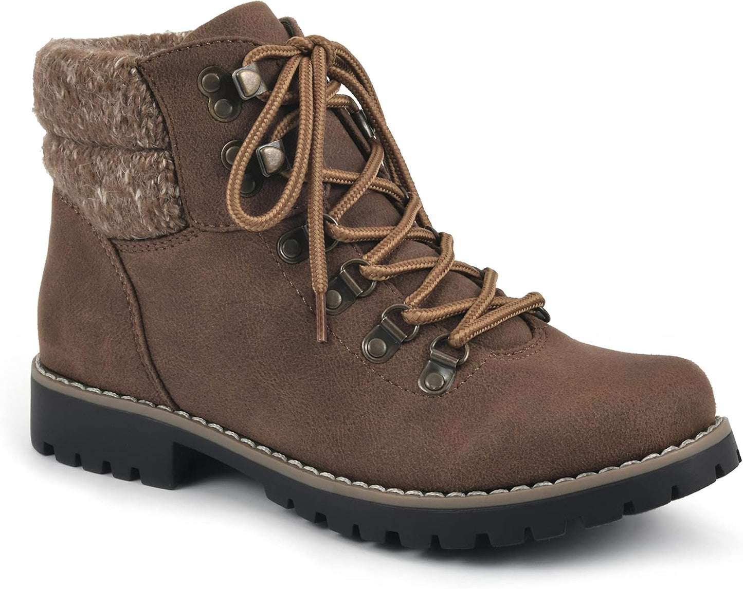 Pathfield Women's Lace-up Hiker Style Bootie for Comfort