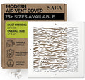 SABA Home Decor White Air Vent Cover 10 x 10 Duct Opening - Waves