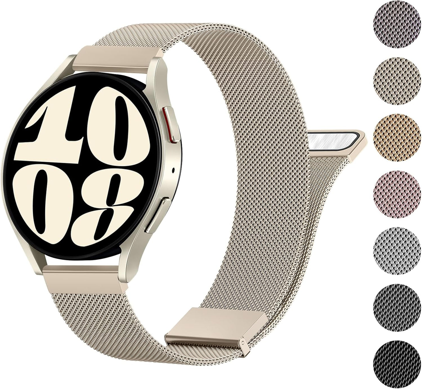 Stylish Stainless Steel Band for Galaxy Watch 6
