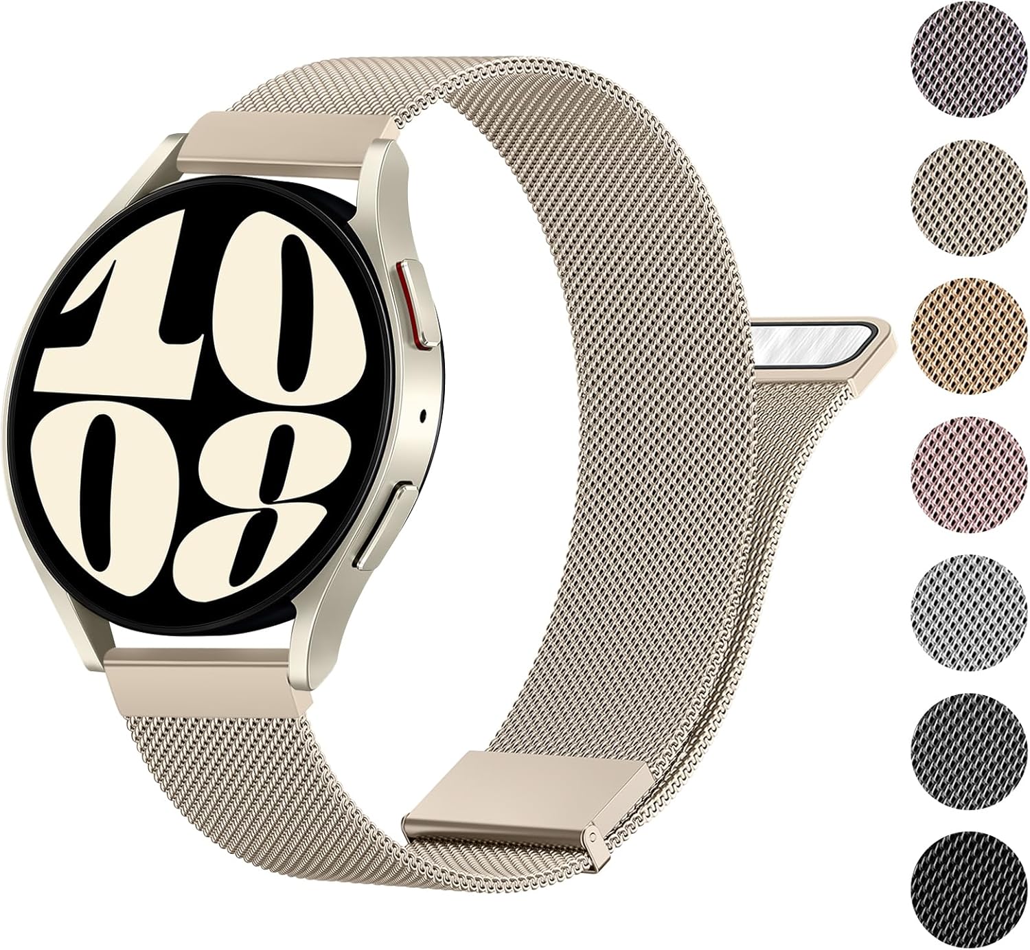 Stylish Stainless Steel Band for Galaxy Watch 6