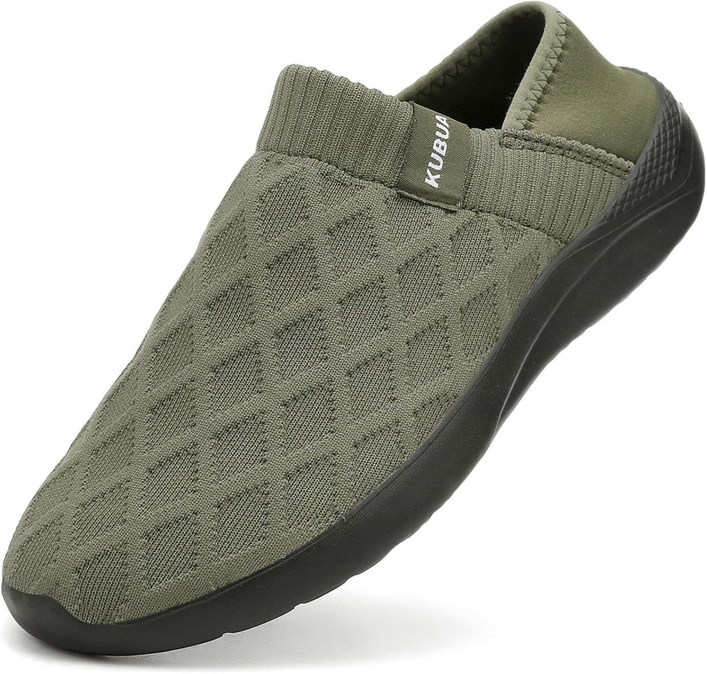 KUBUA Mens Womens Slippers Lightweight Breathable Loafers