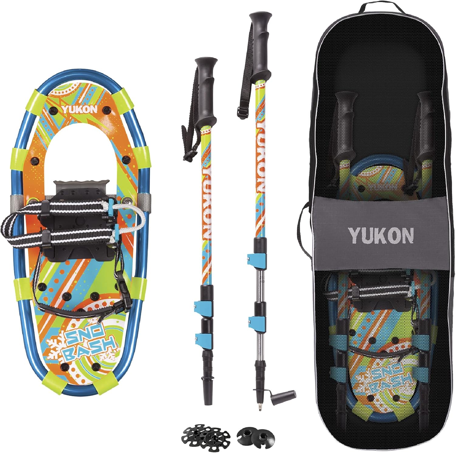 Youth Aluminum Snowshoe for Kids - Yukon Charlie's Fun Design