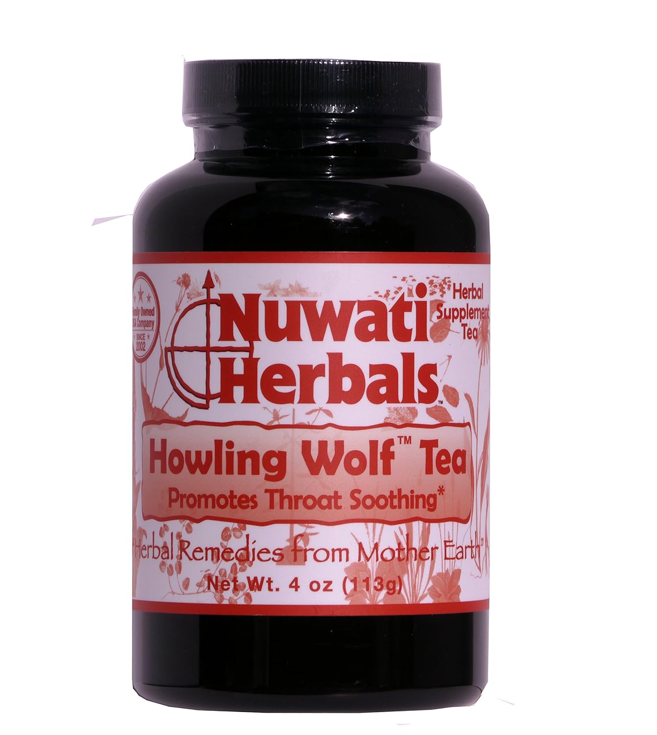 Nuwati Herbals Howling Wolf Tea, Soothes Throat, 4oz