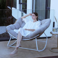 Papasan Rocking Chair Oversized Rattan Outdoor Chair - Deep Seat
