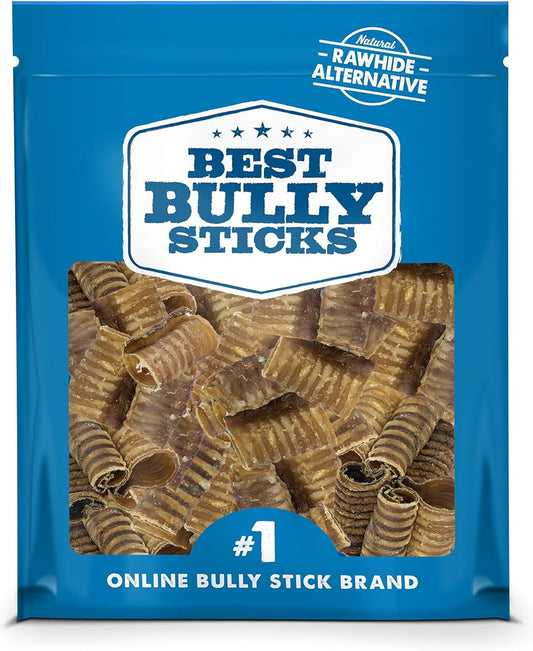 Premium 3 Inch Beef Trachea Chews for Dogs - 50 Count Pack