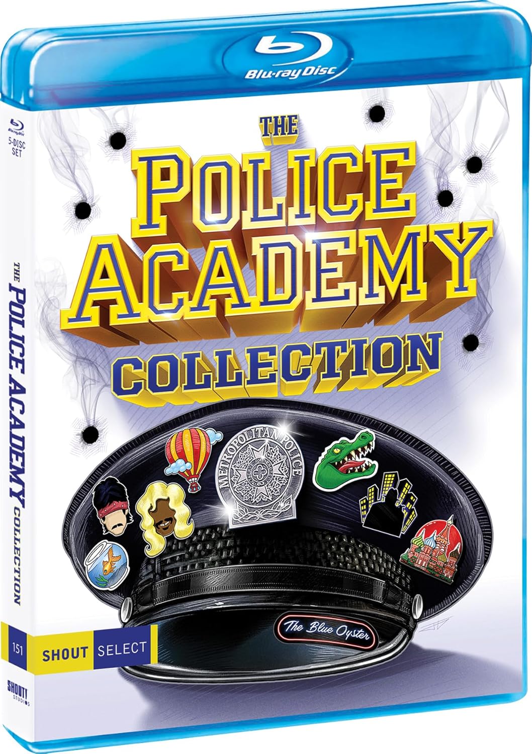 The Police Academy Collection on Blu-ray and DVD for Movie Lovers
