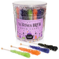Witches Brew Rock Candy Sugar Sticks - 36 Individually Wrapped Treats