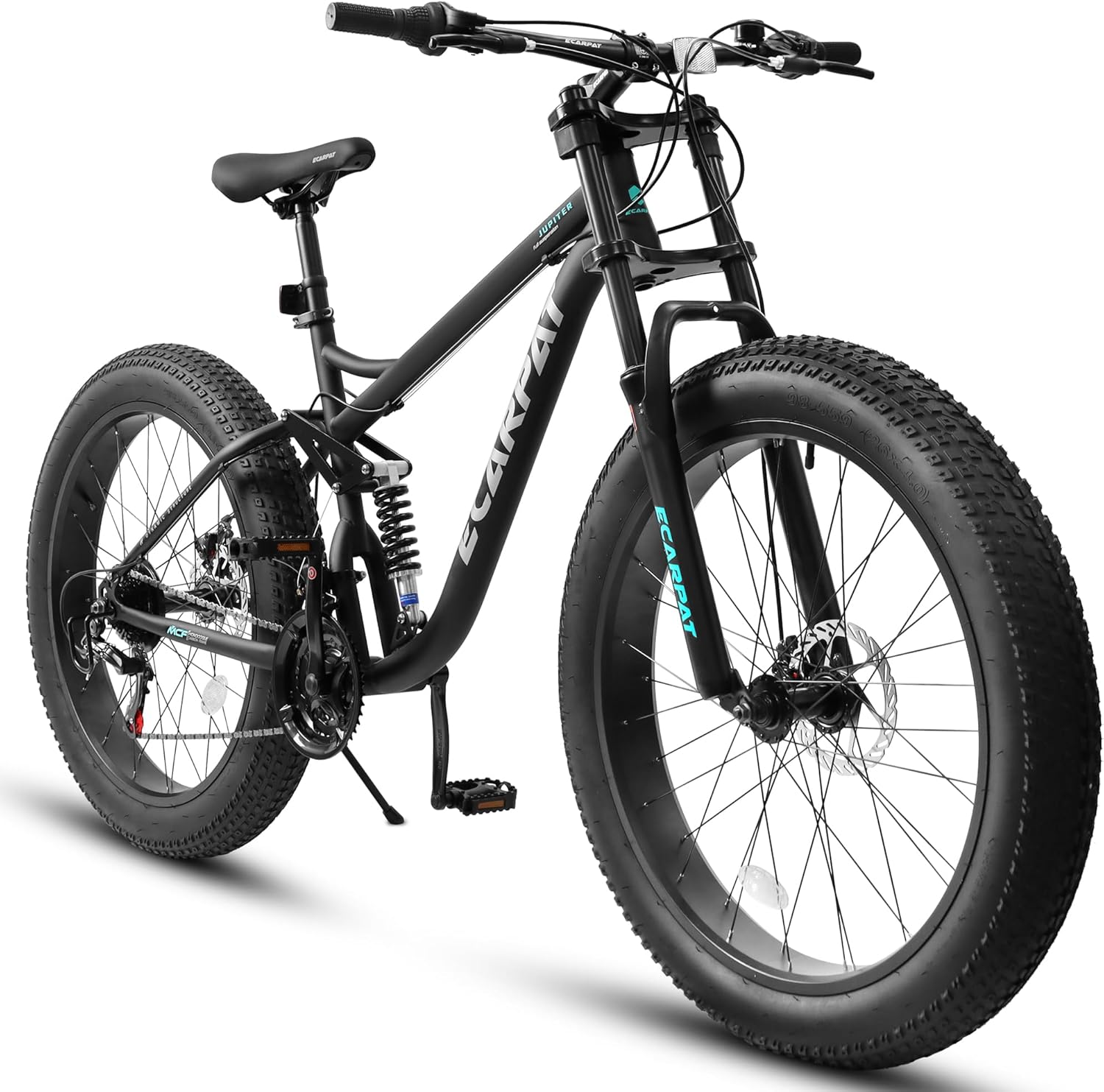 Mountain Bike with Dual Suspension and 21 Speeds for All Terrain