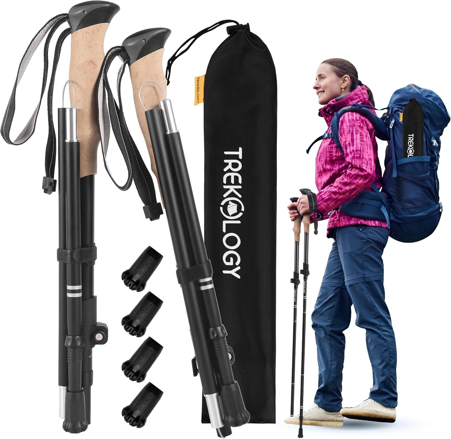 Ultra-Light Trekking Poles for All: TREKZ XE