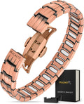 MagnetRX Magnetic Copper Bracelet for Men EllipseMAX - Strong 5,000