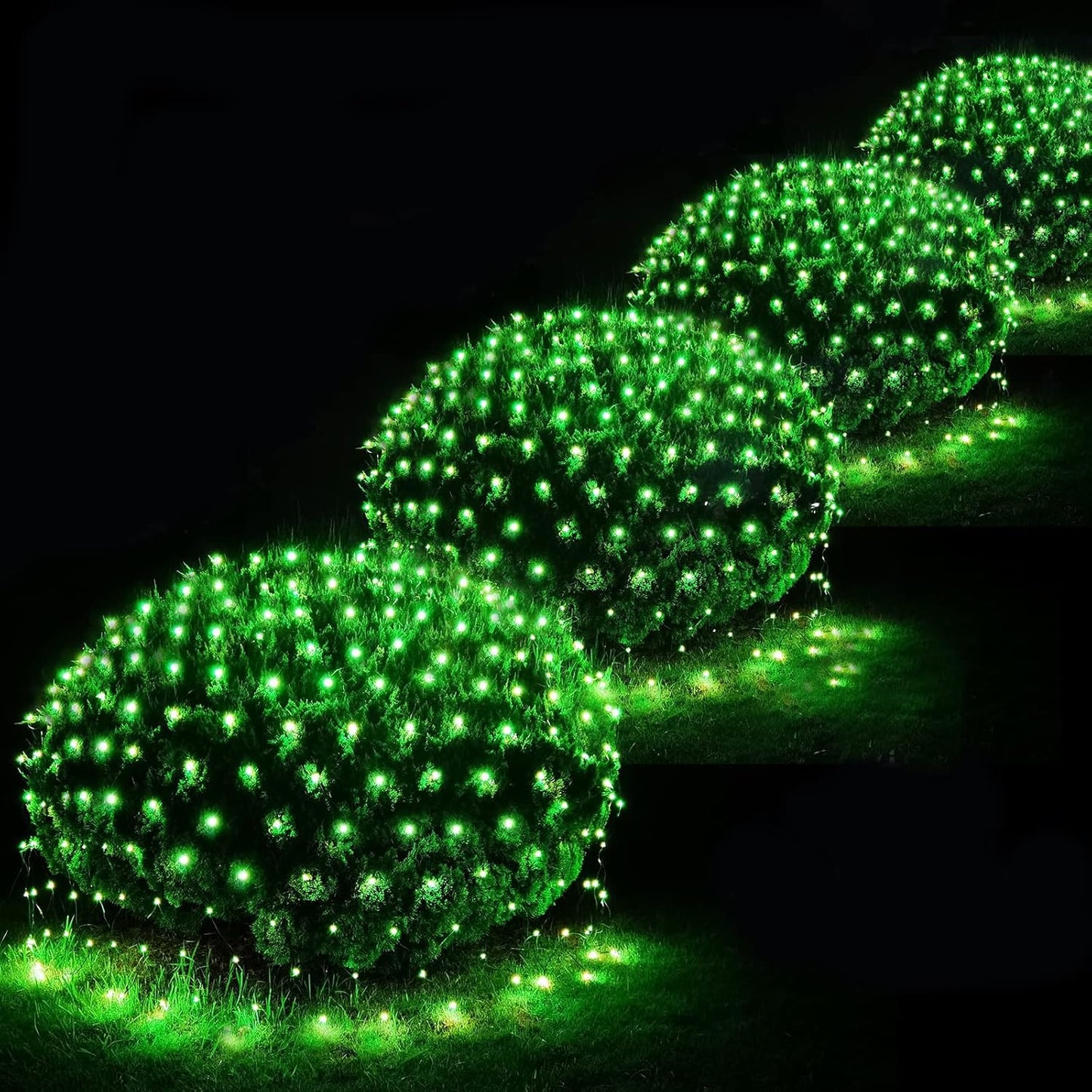 Christmas Net Lights Outdoor, 360 LED for Garden Decor