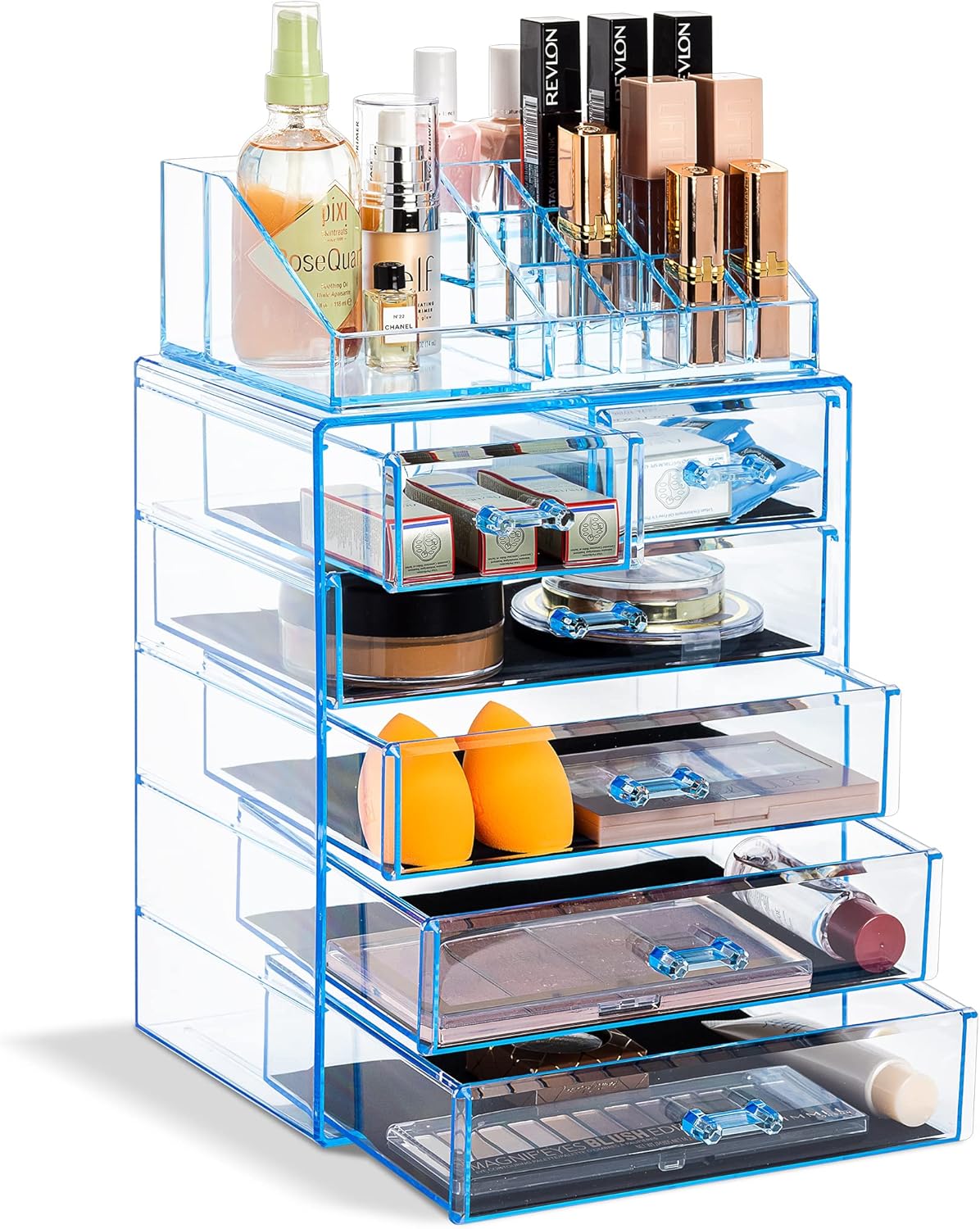 Sorbus Clear Cosmetic Makeup Organizer for Beauty Lovers