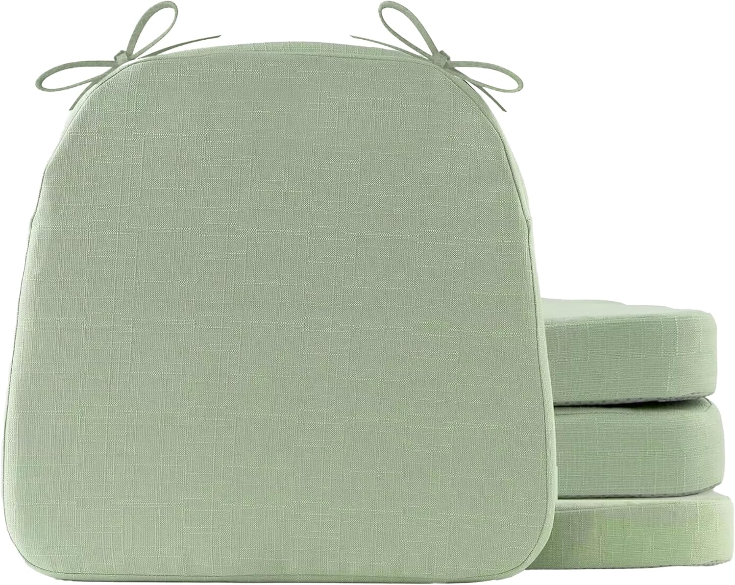 Battilo Chair Cushions for Dining Chairs with Ties, Set of 4