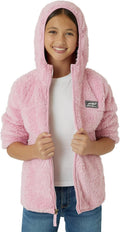 Eddie Bauer Kids' Full Zip Ultra Soft Sherpa Fleece Hoodie