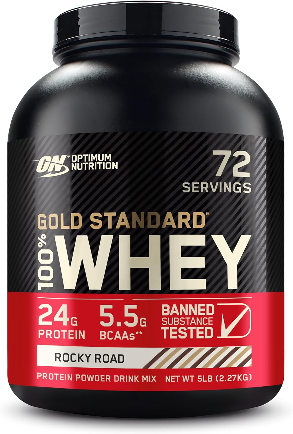 Optimum Nutrition Gold Standard Whey Protein Powder for Recovery