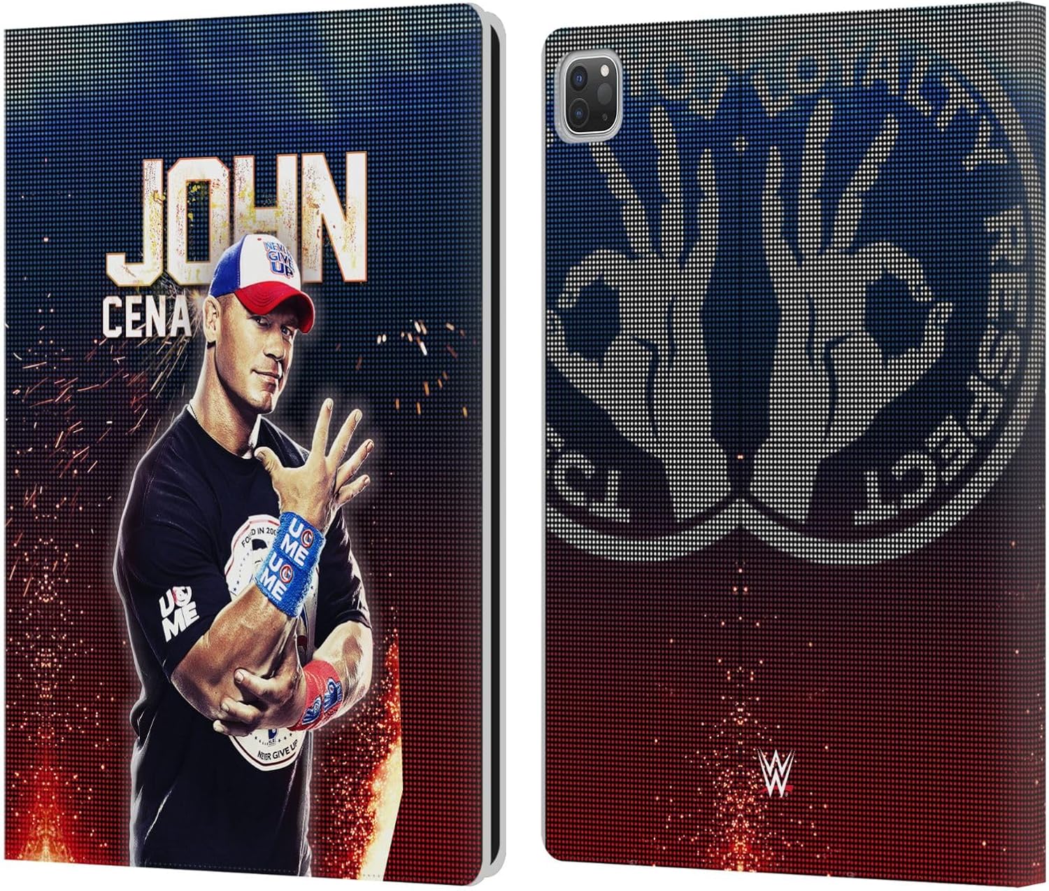 WWE John Cena Superstars Leather Wallet Case for iPad Pro 13 M4