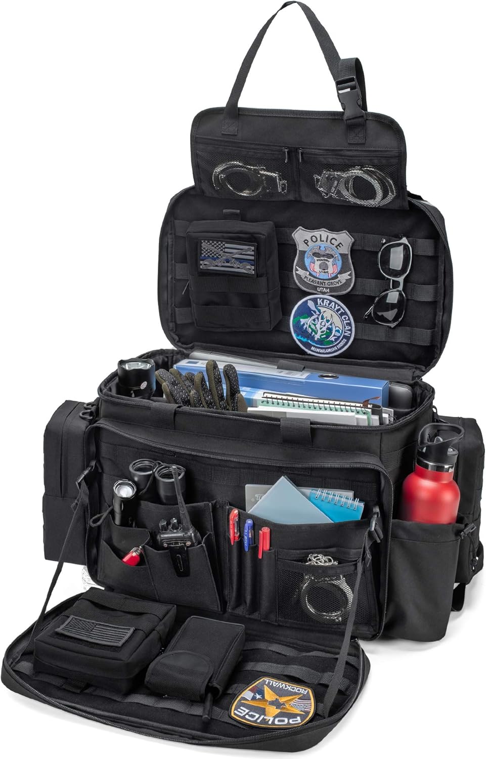 Trunab Patrol Bag for Law Enforcement with Laptop Sleeve and MOLLE