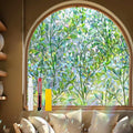 Leaf Rainbow Window Privacy Film 45.2 x 157.4 in - Reusable Decorative