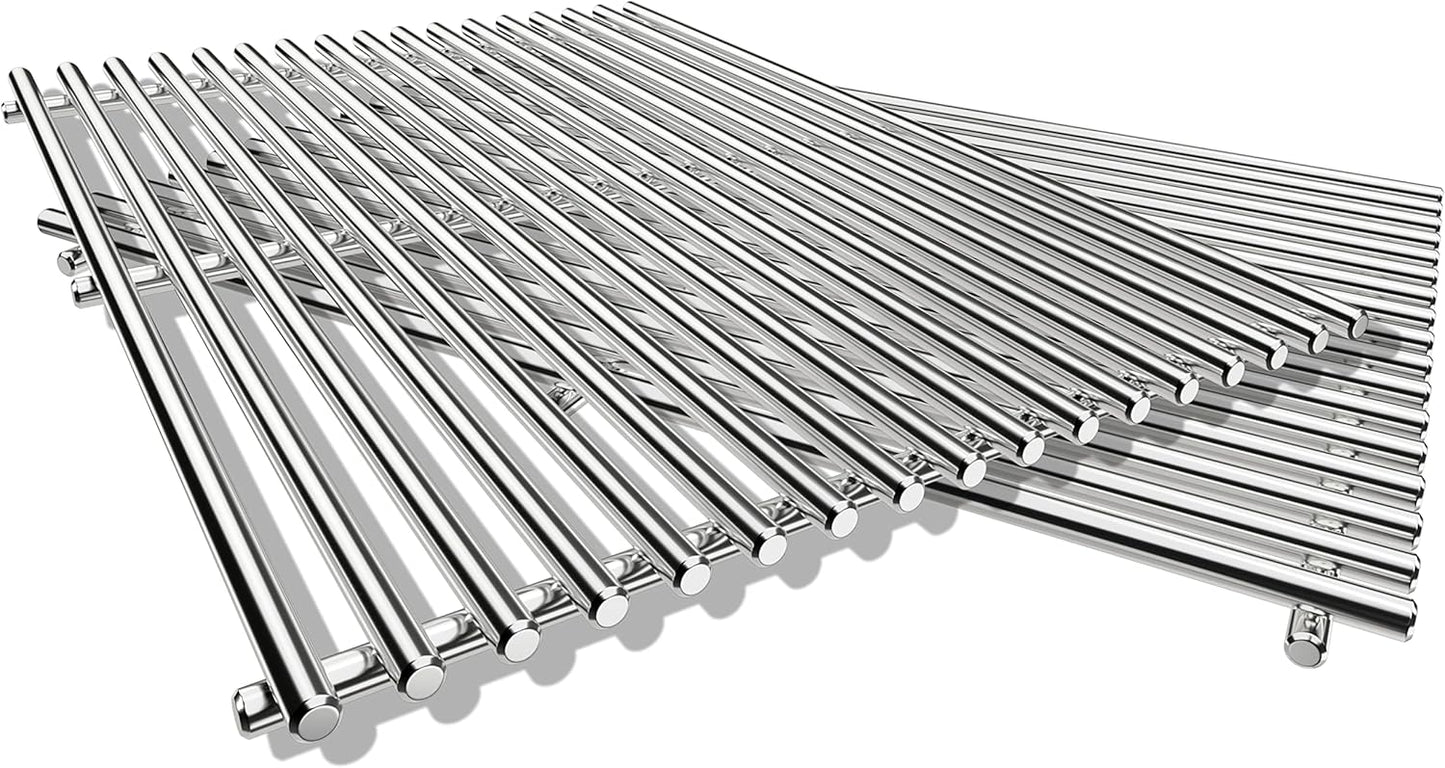 QuliMetal 18.75in 9MM Grill Grates for Weber Genesis II Series