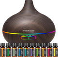 InnoGear Aromatherapy Diffuser & 10 Oils Set - 400ml Cool Mist