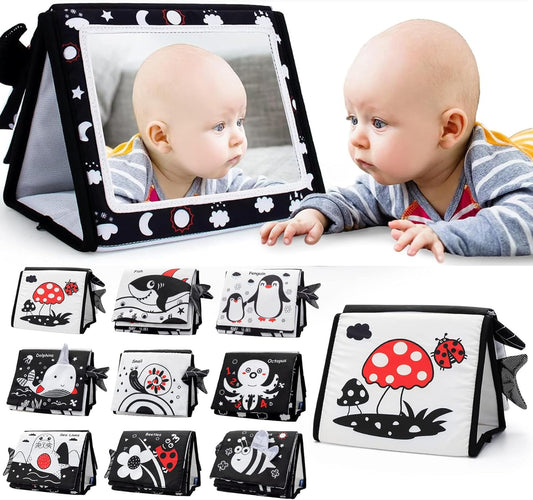 Black & White Mirror Toy for Babies 6+ Months - Zendstanding