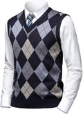 Men's Argyle Sweater Vests for Stylish and Warm Autumn Looks