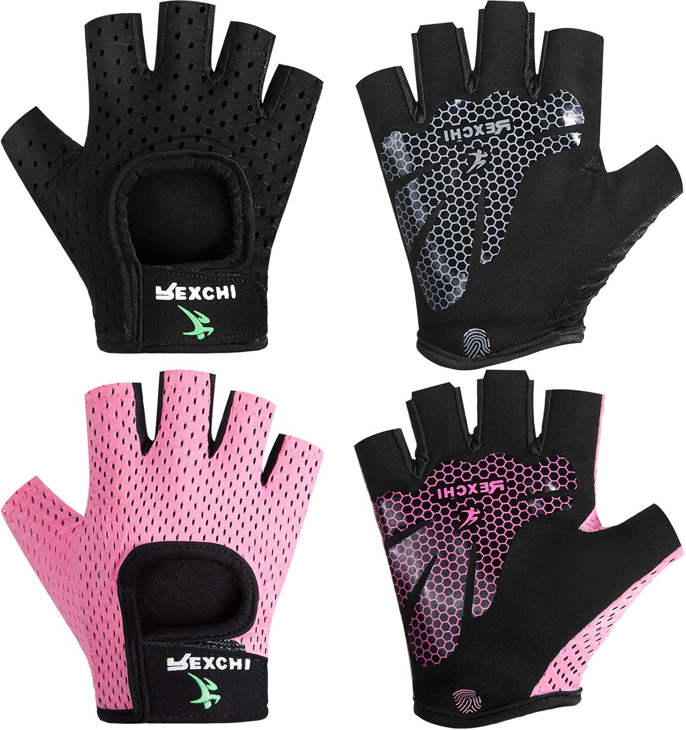 Breathable Full Palm Protection Workout Gloves