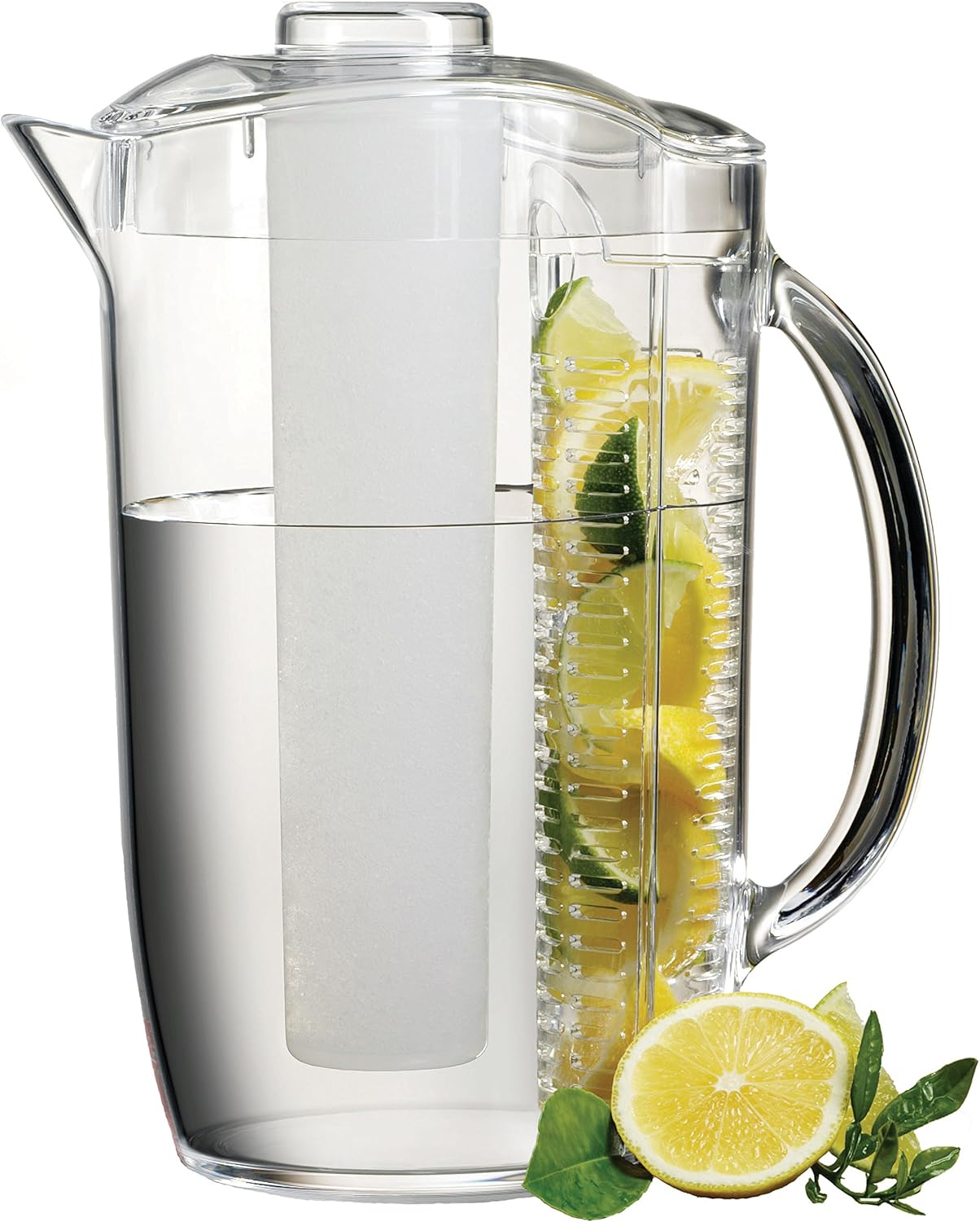 Prodyne Iced Fruit Infusion Pitcher for Refreshing Beverages
