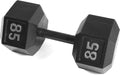 CAP Barbell Cast Iron Hex Dumbbell - Durable Home & Gym Option