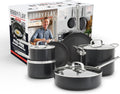 GreenPan x Bobby Flay Hard Anodized Nonstick 10 Piece Cookware Set