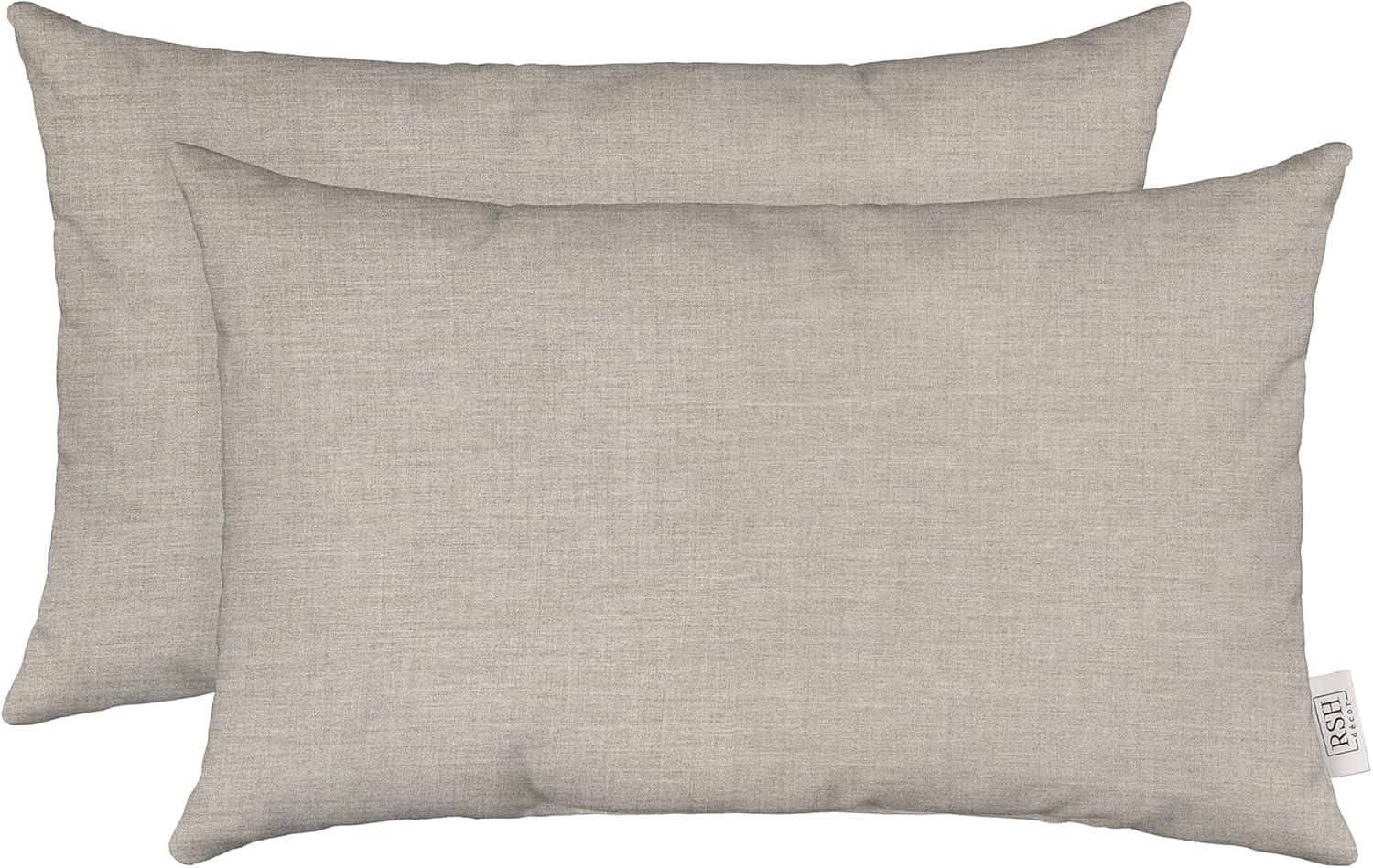 Sunbrella Lumbar Throw Pillows Set of 2 for Outdoor Comfort