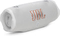 White JBL Charge 6 Portable Waterproof Bluetooth Speaker - 28H