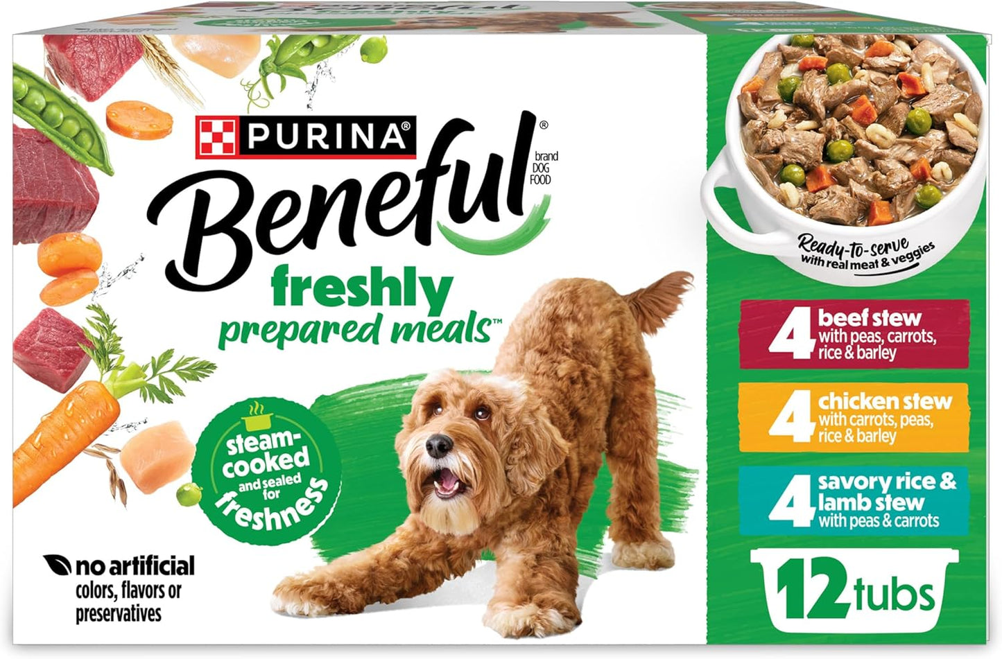 Purina Beneful Gravy Wet Dog Food Variety Pack for Happy Dogs