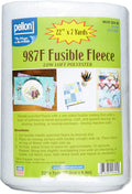 Pellon 987F Fusible Fleece 22 in Bolt 7 yd - Soft Stabilizing Layer