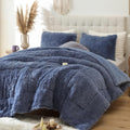 Smoofy Fluffy Full Size Comforter Set - Ultra Soft Faux Fur Comforter