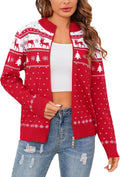 Women's Lightweight Long Sleeve Zip Up Cardigan Sweater - Cozy Layer