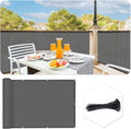 Fence Privacy Screen 3ftx27ft Dark Grey - Custom Fit & Heavy Duty