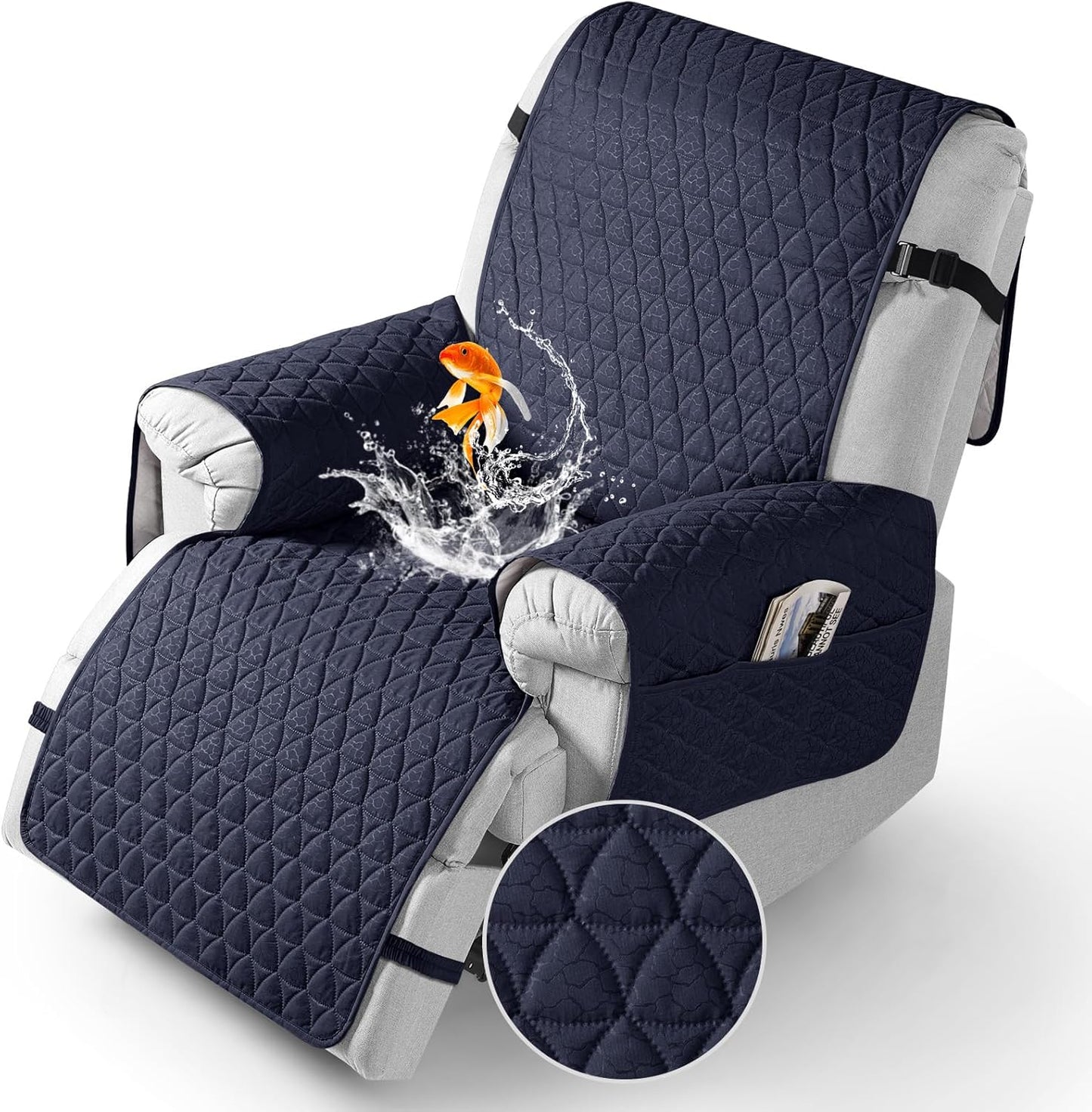 TAOCOCO 100% Waterproof Recliner Cover for Ultimate Protection